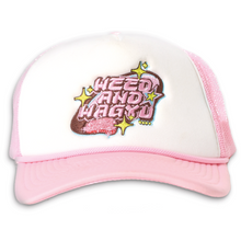 Load image into Gallery viewer, Pink Trucker Logo Hat
