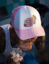 Load image into Gallery viewer, Pink Trucker Logo Hat
